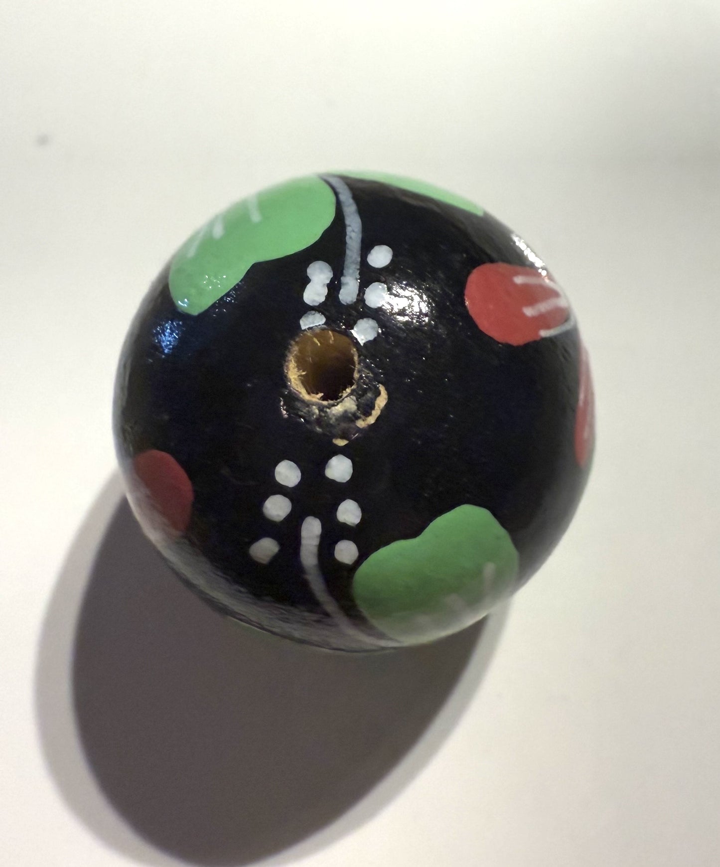 Geschilderde houten kraal