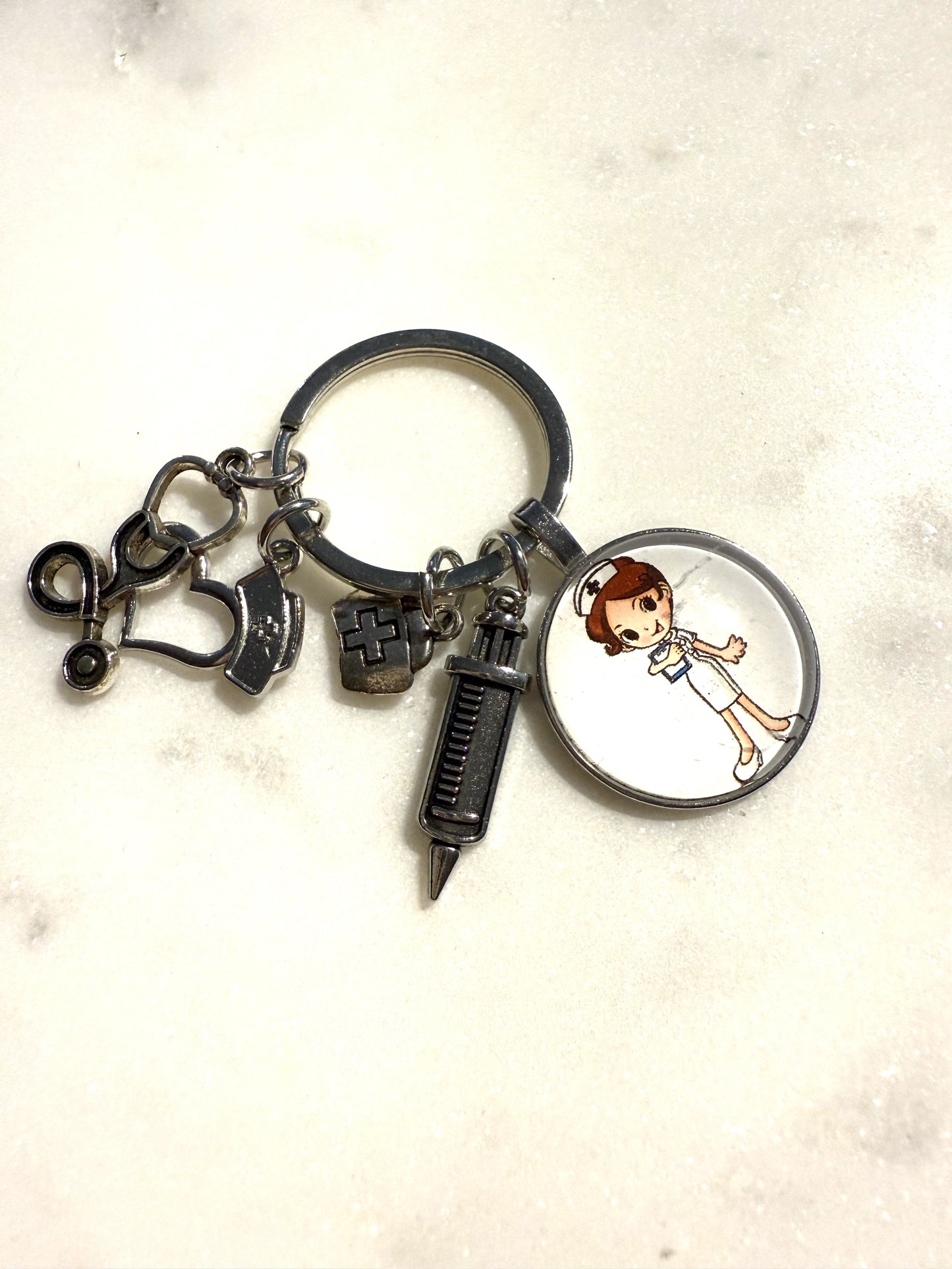 verpleegster sleutelhanger