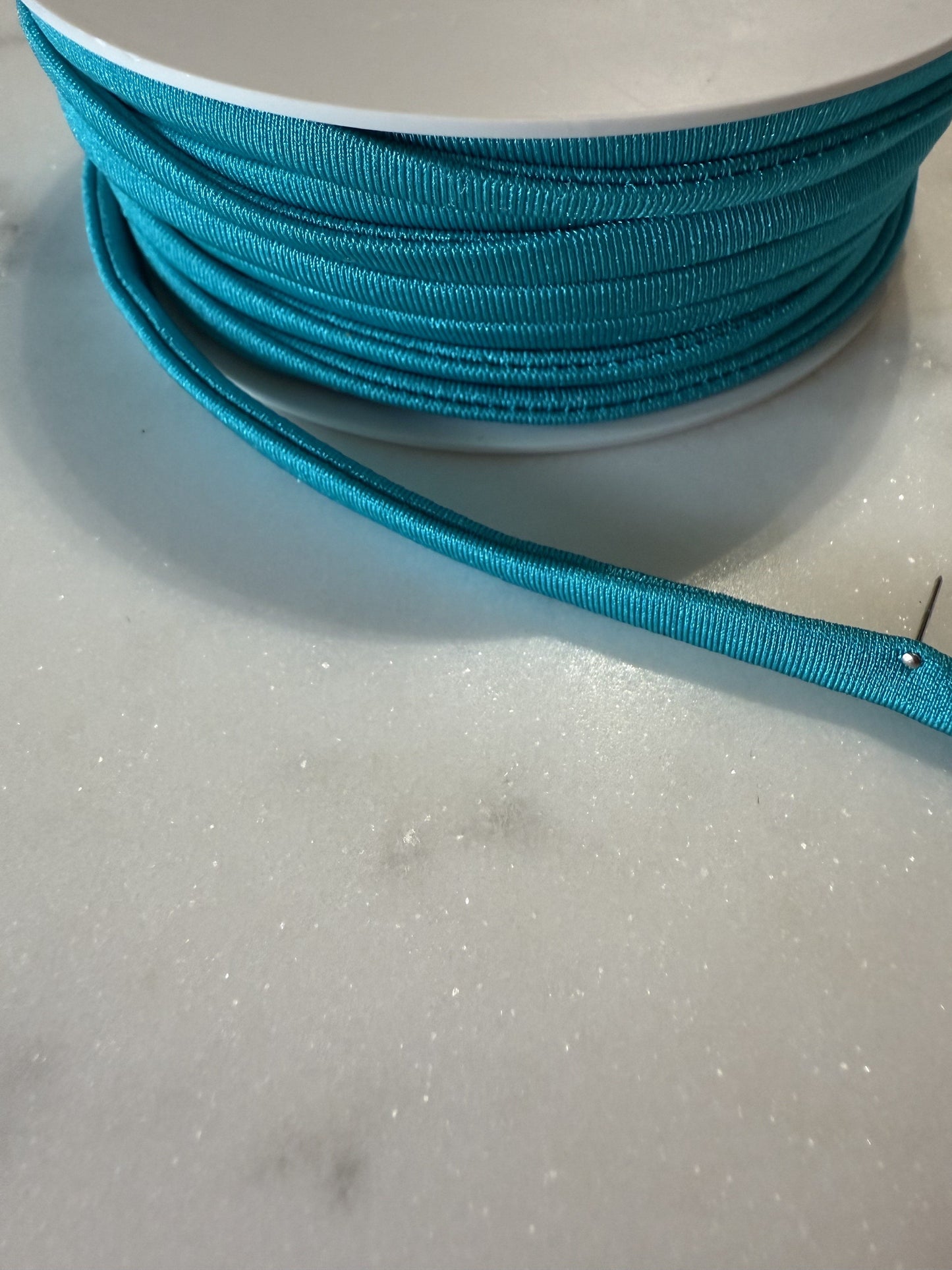 elastisch lint blauw ( prijs is per meter )