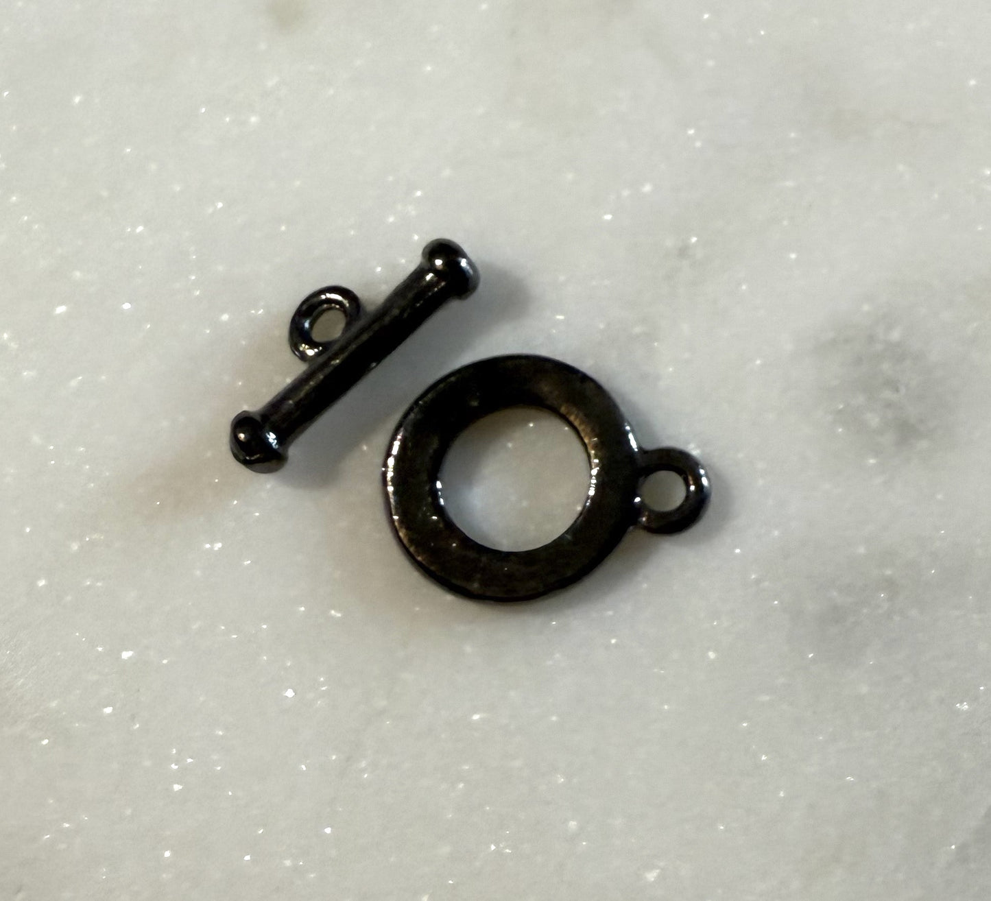 kapittel slot zwart metaal