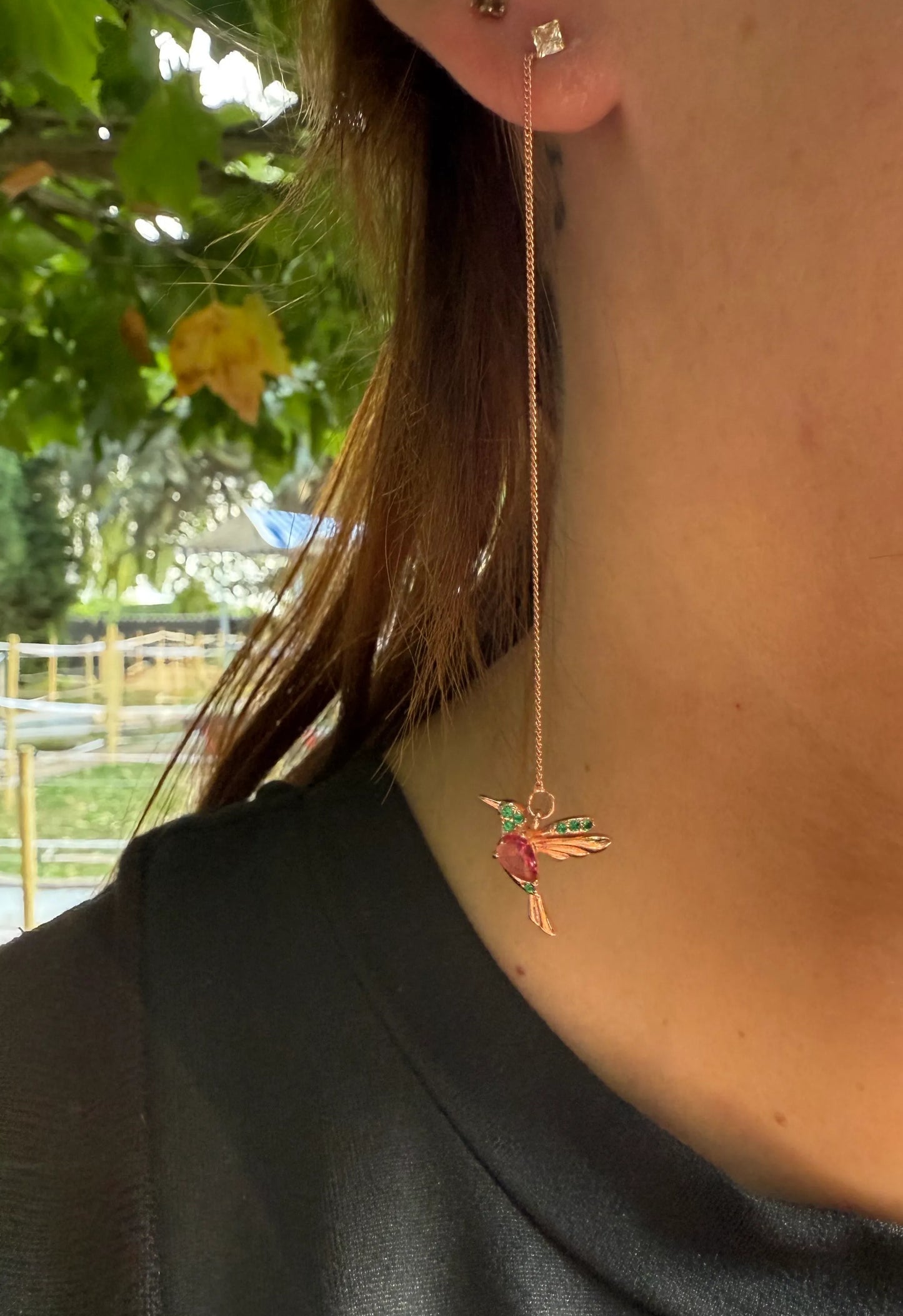 Bird earrings