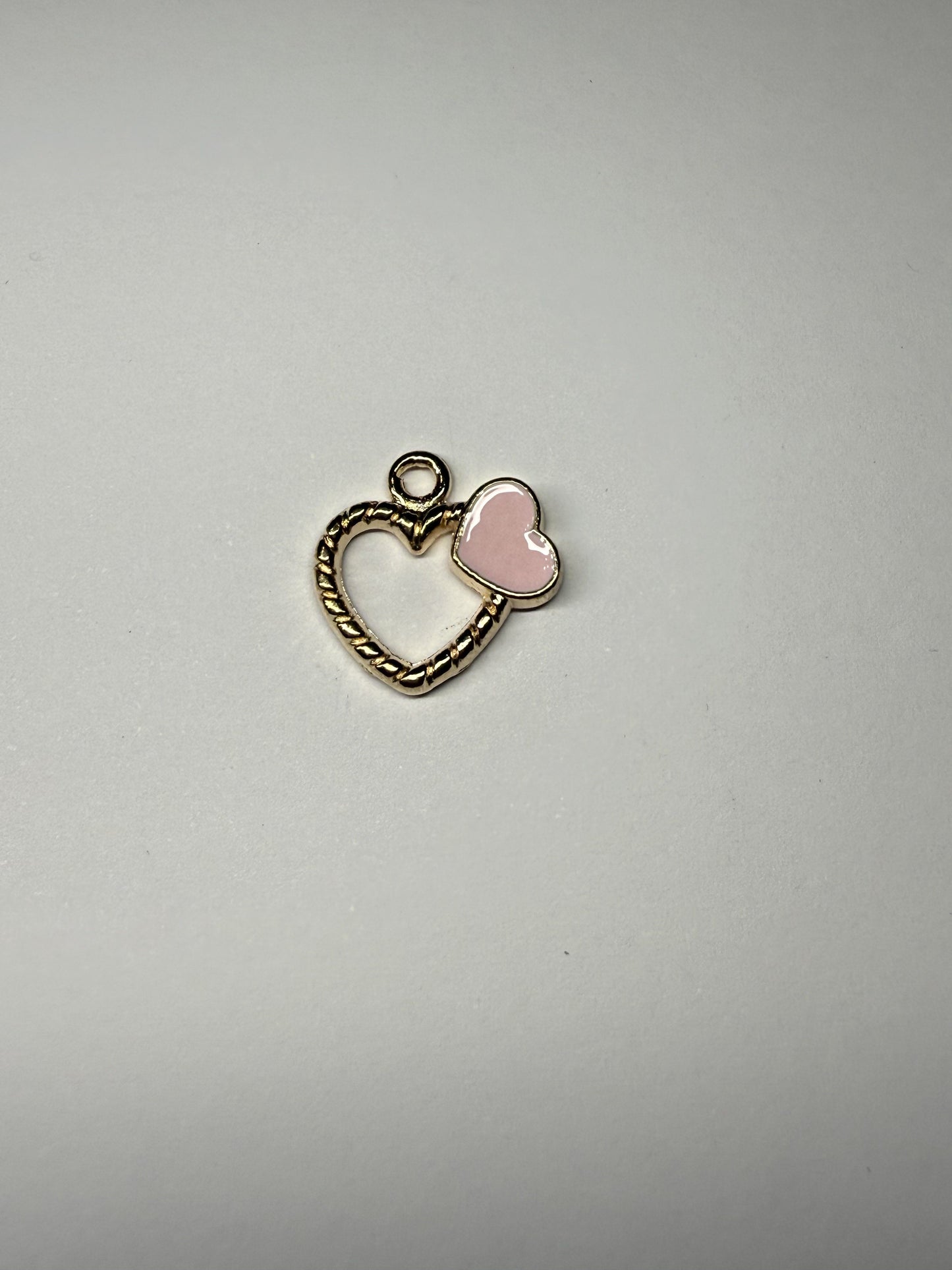 goud/roze harten Nr157