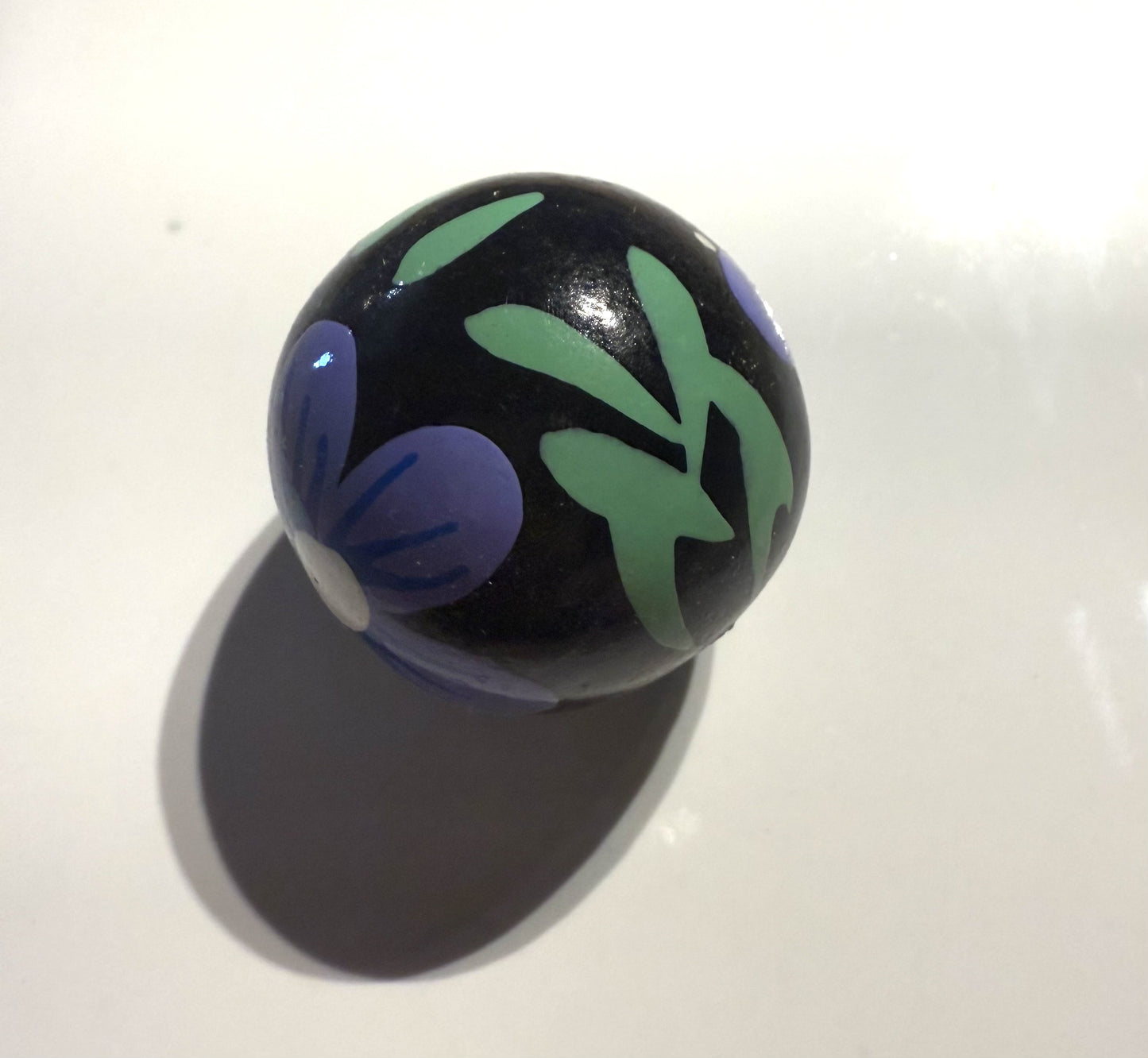 geschilderde houten kraal