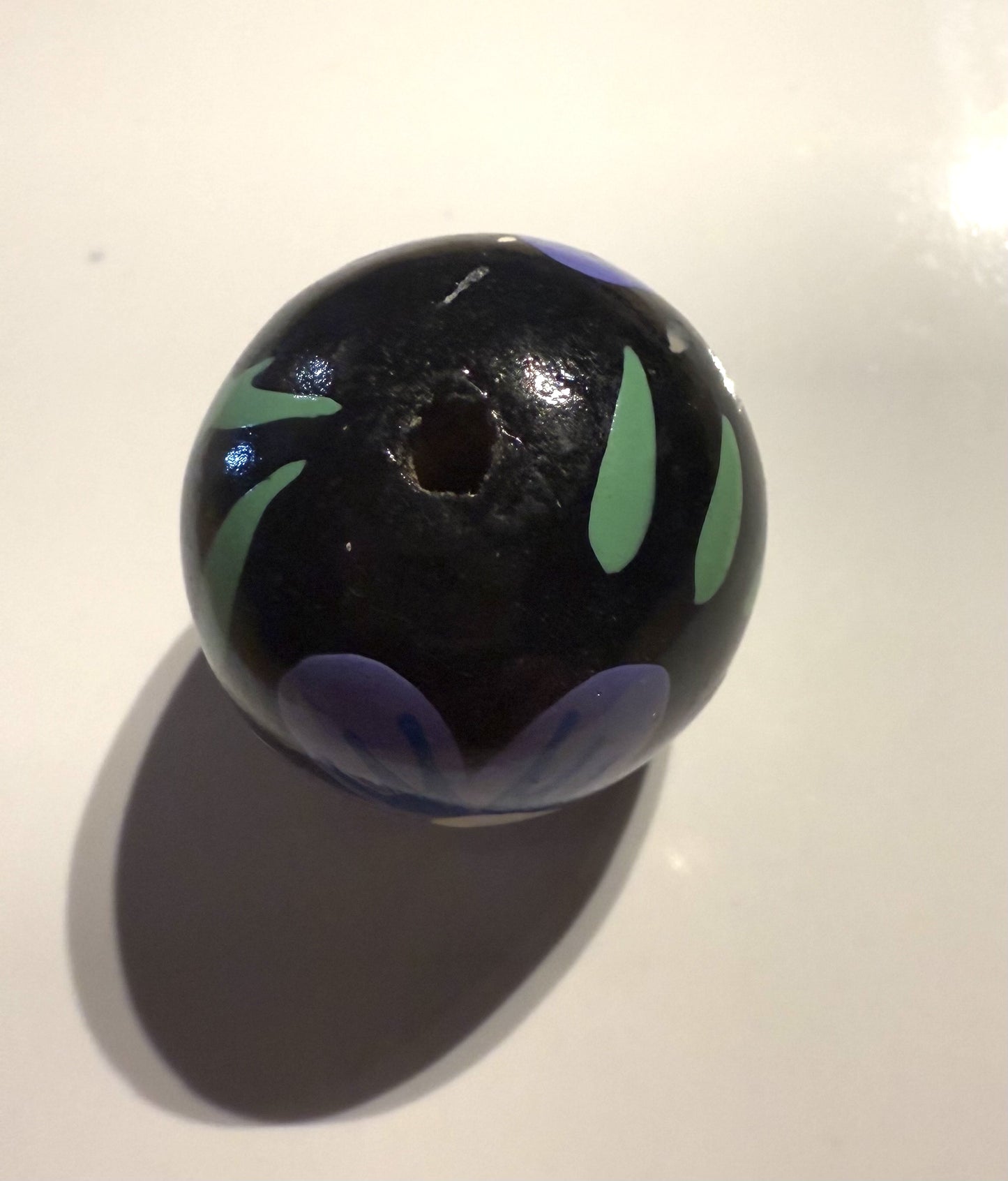 geschilderde houten kraal