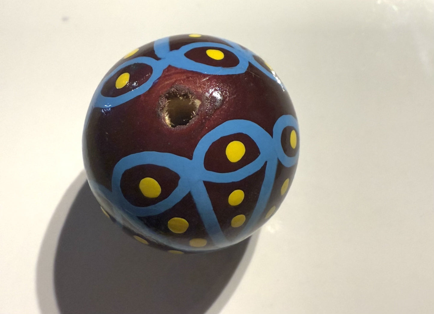 geschilderde houten kraal