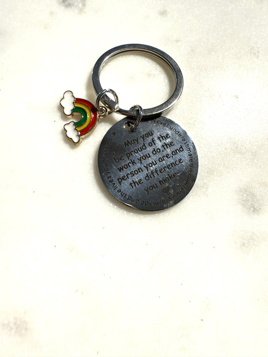 Regenboog sleutelhanger
