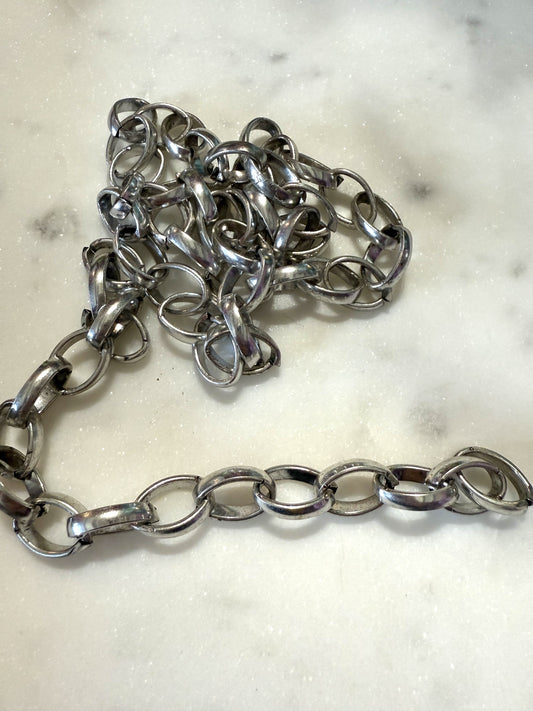 metalen ketting ( prijs per 10cm )