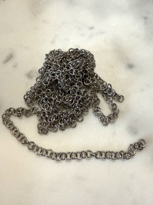 metalen ketting ( prijs per 10cm )