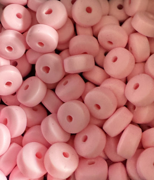 polymeer roze schijfjes