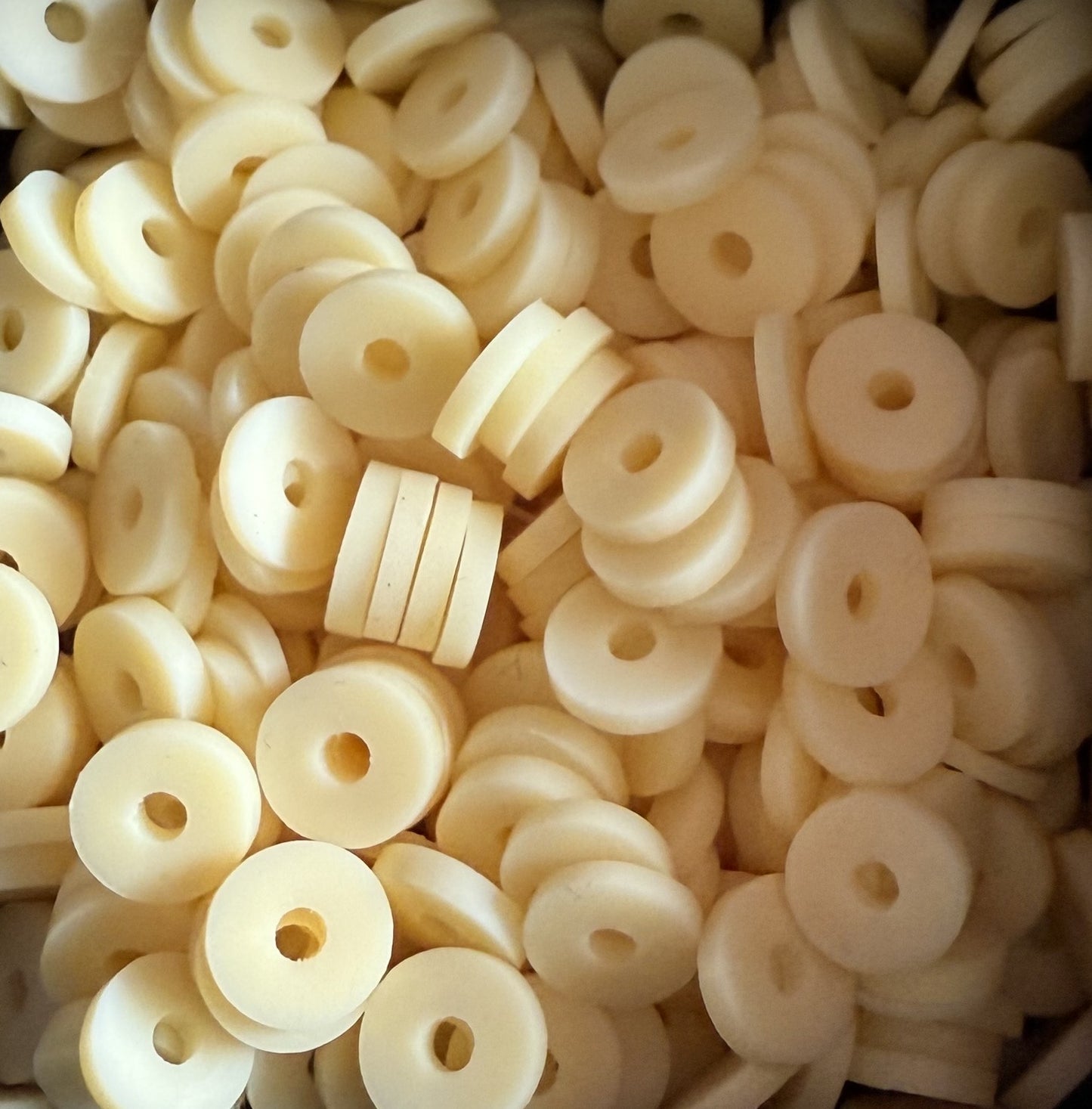 gele polymeer schijfjes