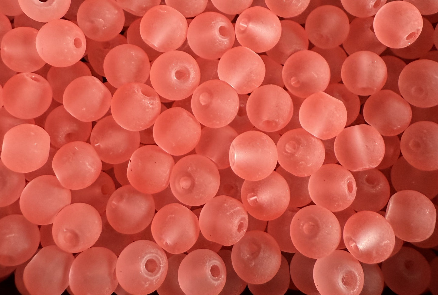 roze/zalm acryl kraal