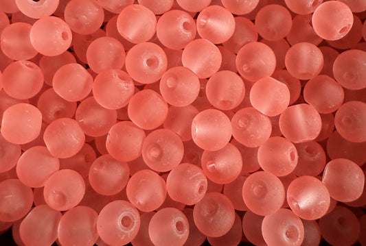 roze/zalm acryl kraal