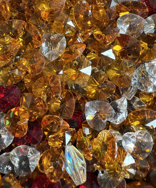 Swarovski hartjes mix