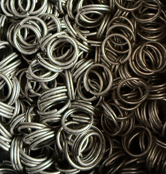 splitring mat metaal