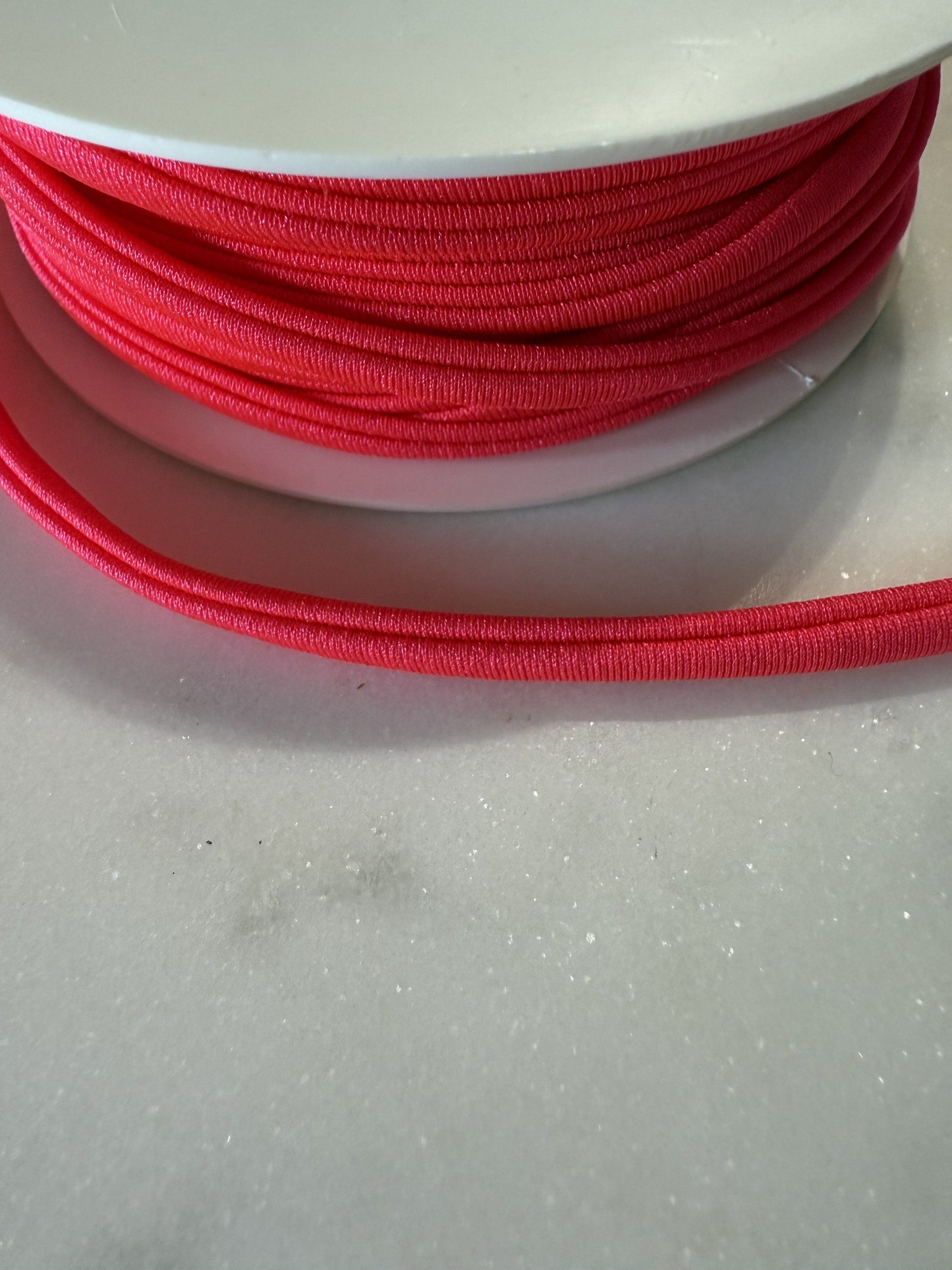 elastisch lint neon roze ( prijs is per meter )