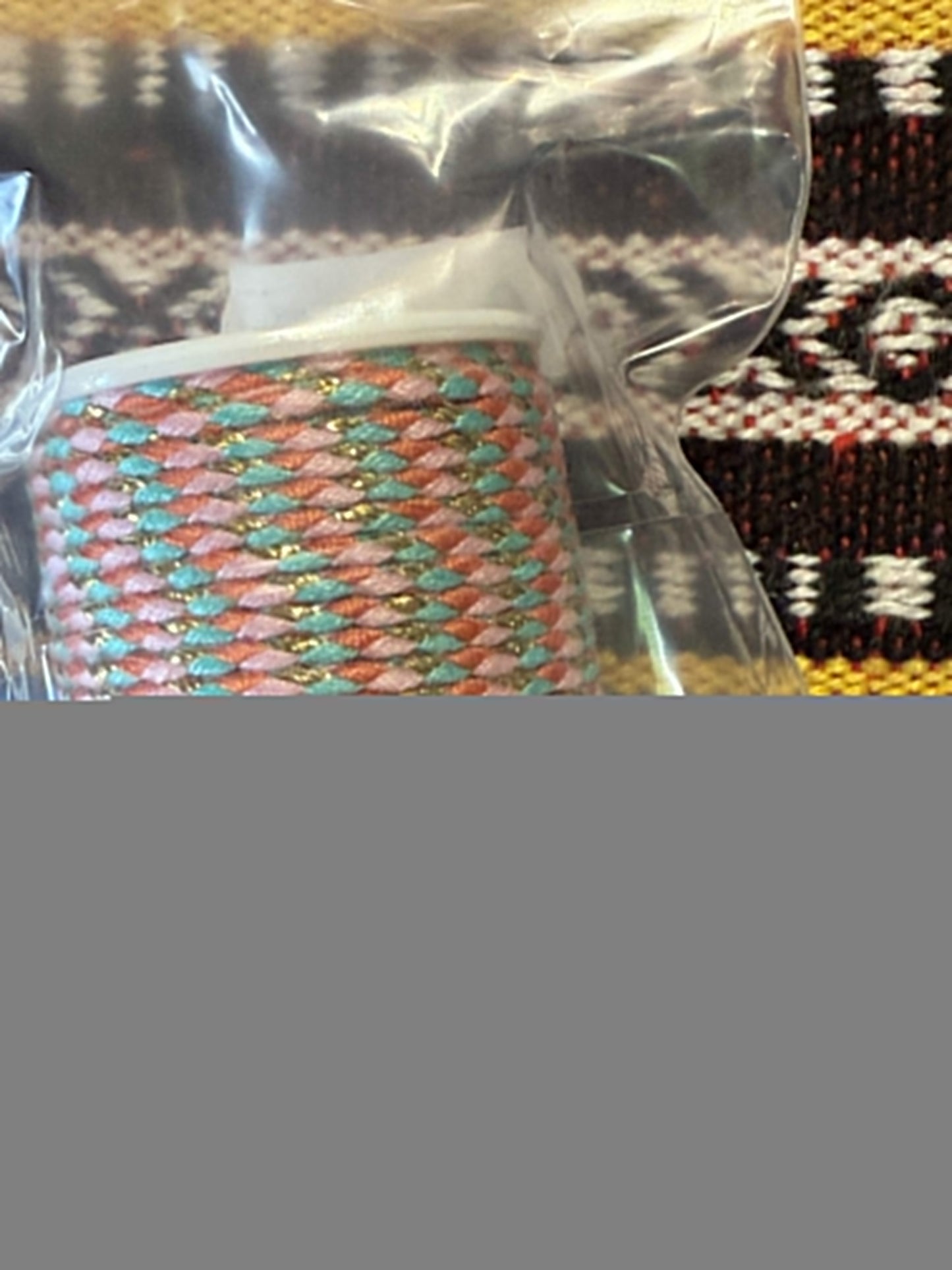 Trendy koord paars,groene,oranje 4meter