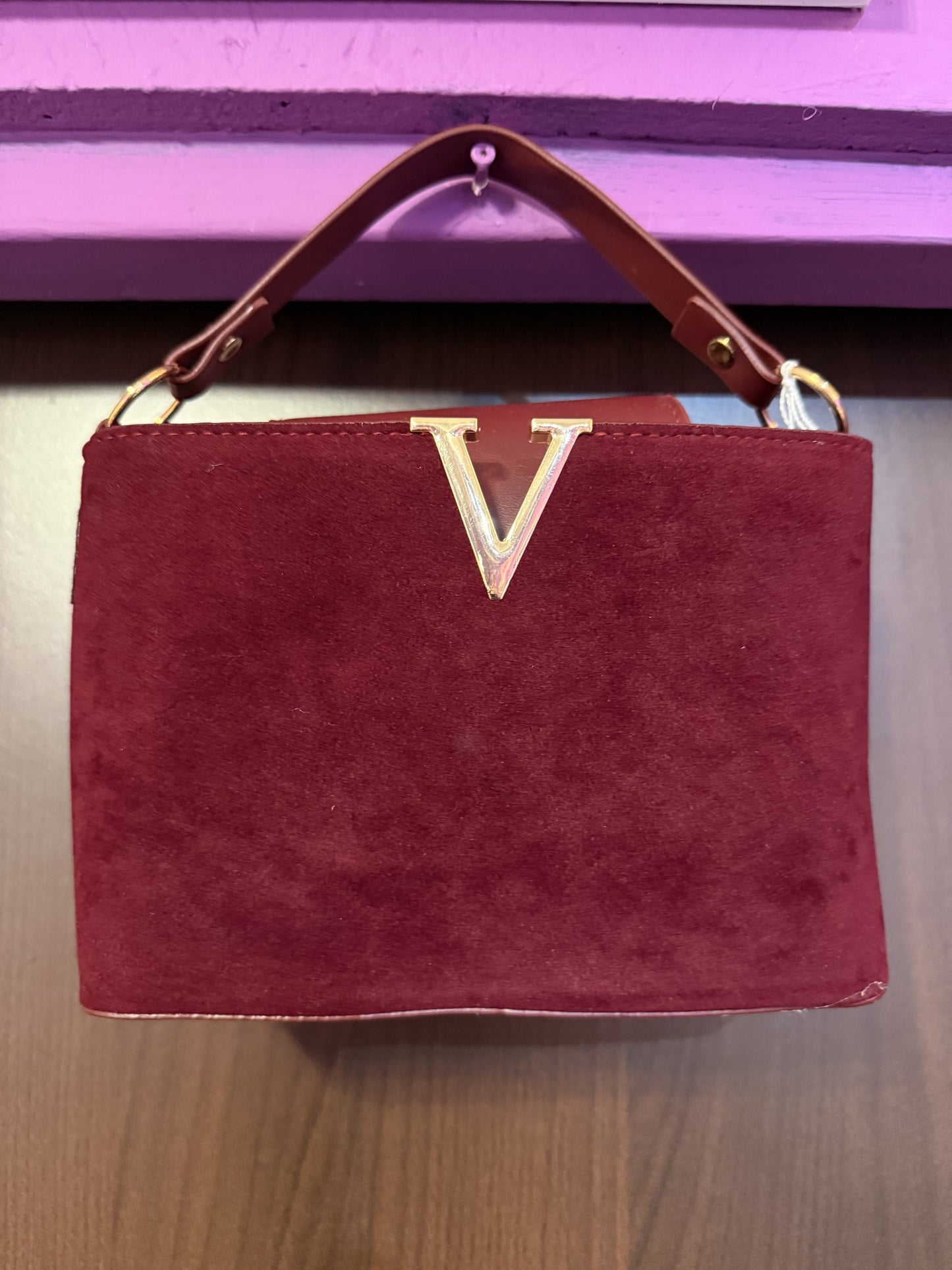 Velvet crush handtas