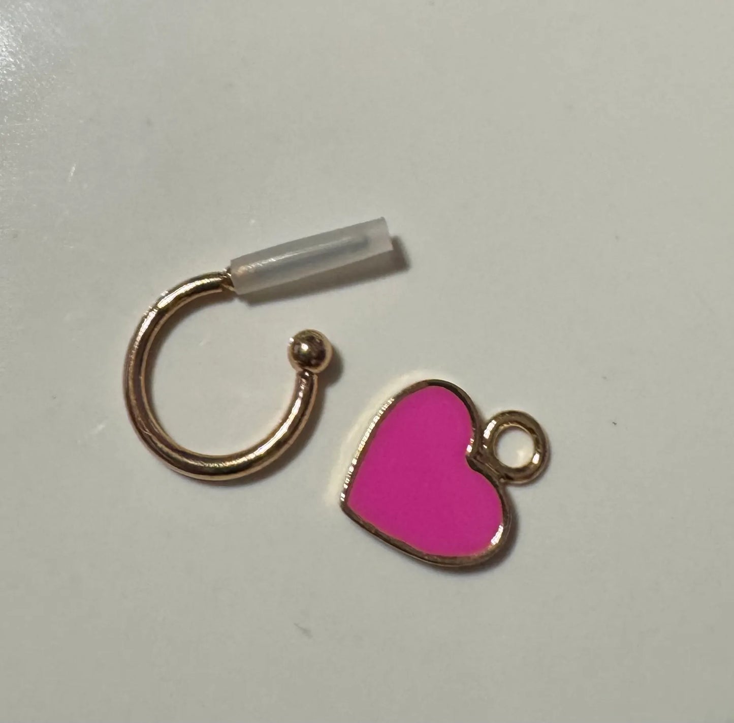 Heart earring